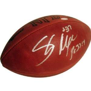 Shaun Alexander Autographed Football