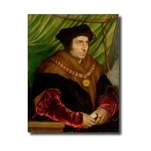  Portrait Of Sir Thomas More 14781535 Giclee Print