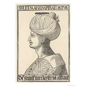  Suleiman the Magnificent Giclee Poster Print, 18x24