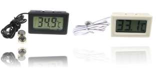 Digital LCD Fridge Freezer Car Room Thermometer Temperature Measure 