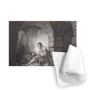 The Captive, engraved by Thomas Ryder   Tea Towel 100% 