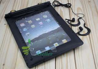 For SAMSUNG GALAXY TAB 7 TABLET Waterproof Bag Pouch w/h Strap 