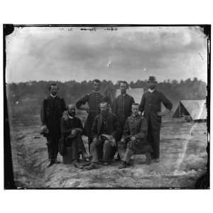  Civil War Reprint Petersburg, Virginia. Field and staff 