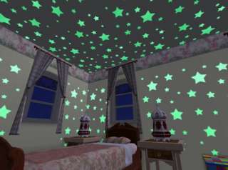 Glow In Dark Colored Stars Color Glowing Star + Putty 0085761121560 