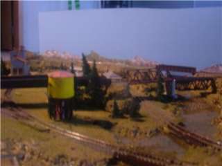 TRAIN DISPLAY LAYOUT LIMITED EDTION ONE OF A KIND GO TO BOTTOM OF 