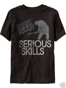 ROCK BAND OLD NAVY GRAPHIC TEE T SHIRT   Size 5 (NWT)  