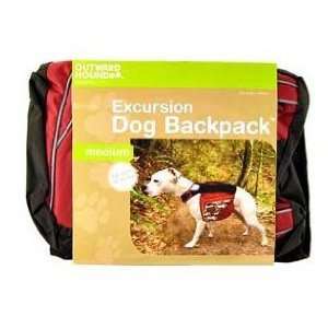 Kyjen Outward Hound Excursion Dog Backpack   Red Clay & Java   Medium 