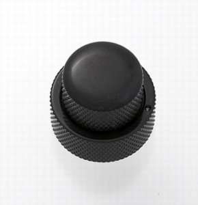 NEW   Concentric Stacked Knob With Set Screws   BLACK  