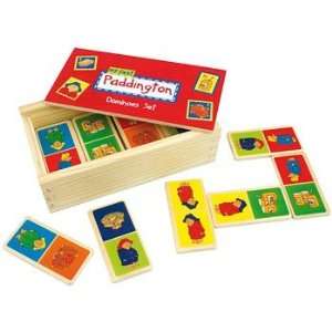  Paddington Bear Wooden Dominoes Set Toys & Games