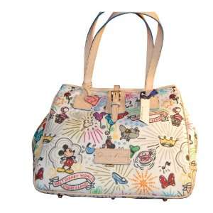  Disney Dooney & Bourke Sketch Large Handbag Beauty