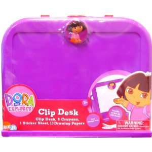   Flying Colors Dora The Explorer Activity Clip Desk Toys & Games