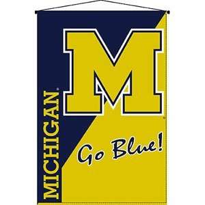  Michigan Wolverines Deluxe Wallhanging Decoration 29x45 