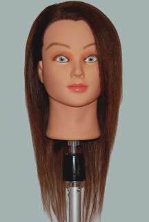 20 Cosmetology Mannequin Head HUMAN Hair  @ US SELLER  