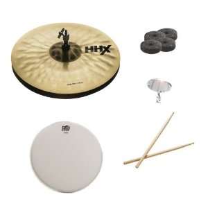   Head, Drumsticks, Drum Key, and Cymbal Felts Musical Instruments