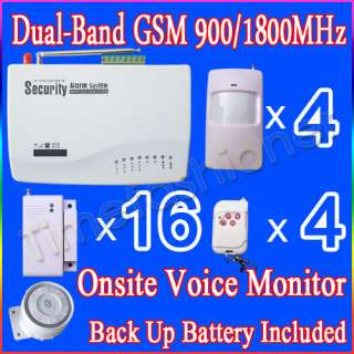 New Wireless GSM Home Security Burglar Alarm System Auto Dialing 