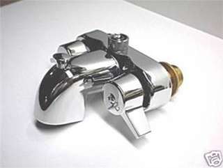 HEAVY METAL DIVERTER FAUCET FOR CLAWFOOT TUB ON LEGS