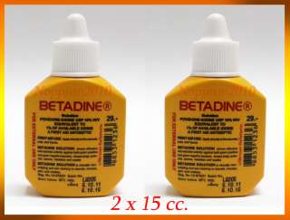 Betadine Povidine  iodine USP 10% W/V e quivalent to 1% of Available 
