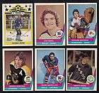 1977 78 WHA OPC Hockey Set 66 Cards Bobby Hull Gordie Howe  