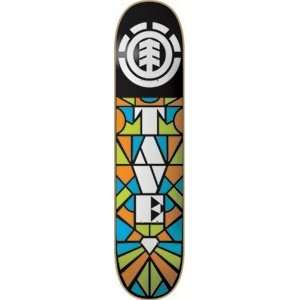  Element Tave Tiled Skateboard Deck   7.75 Featherlight 