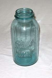   Blue Ball Perfect Mason 1/2 Gallon Canning Jar w/ Gripper Ribs  