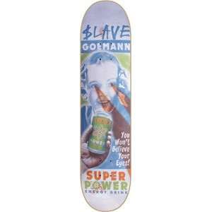    Slave Goemann Energy Drink Skateboard Deck   8.0