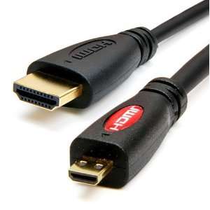  HDMI to Micro HDMI Cable, High Speed with Ethernet, 6 ft 