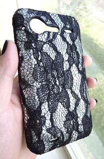   Flower Lace Cover HTC Droid Incredible S 2 6350 Case Faceplate  