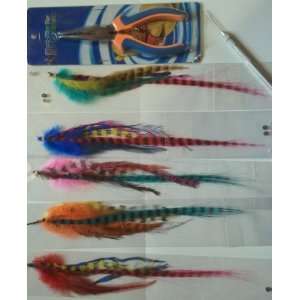  Feather Hair Extension Kit 5 Bundles Beauty