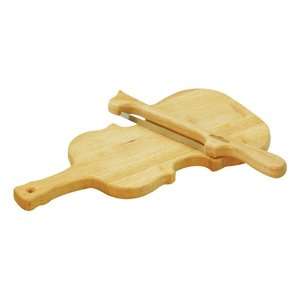    Mountain Woods Fiddle Board & Cheese Knife Plain