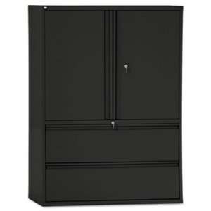  Two Drawer Lateral File Cabinet With Storage, 42w x 19 1/4d x 65 1 