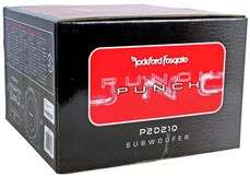 Rockford Fosgate P2D210 Punch 10 1000 Watt Pair Subwoofers Car Stereo 