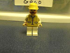 Lego Custom Minifigure Indiana Jones Sr. Brown Beard  