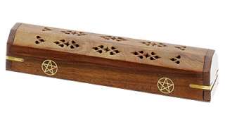 this listing is for 1 pentacle incense holder burner box