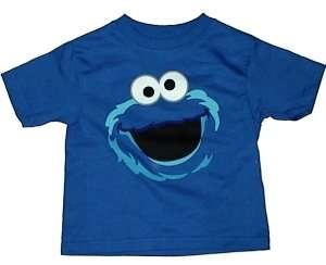  Cookie Monster Toddler Childs Sesame Street T shirt 