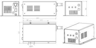 5W (1500mW) 532nm DPSS Laser with Analog Modulation  