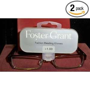 25   FOSTER GRANT FASHION READING GLASSES RED WOMANS READING GLASSES 