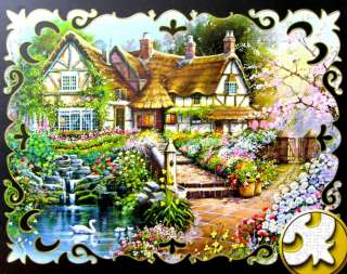   COTTAGE by ANDRES ORPINAS 1000 PIECE DECO JUMBO JIGSAW PUZZLE   NEW