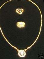 Joan Rivers 3 in 1 Goldtone 18 Chain and 3 Pendants  