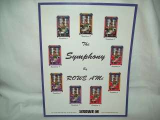 The Laserstar Symphony CD Wall Jukebox Fyler   ROWE  