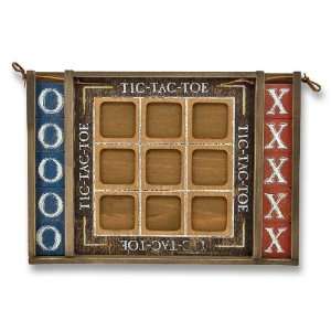    Melissa & Doug Classic Wooden Tic Tac Toe Game Board Toys & Games