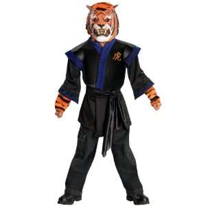    Tiger Ninja Costume Child Large 12 14 Halloween 2011 Toys & Games
