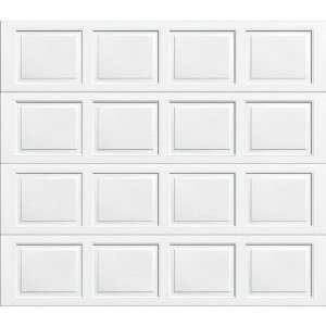  Wayne Dalton 8 x 7 9600 Series Solid White Garage Door 