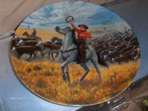 Oklahoma  Collector Plate Knowles 1986  