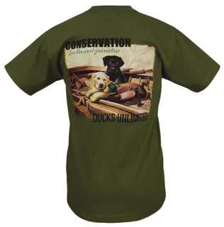 Ducks Unlimited T Shirt Next Generation Lab Puppies NWT  