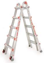22 1A Little Giant Ladder & Leveler New with Wheels  