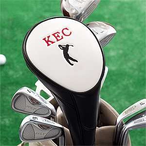  Personalized Golf Club Head Cover with Golfer Sports 