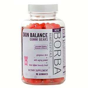  Borba Skin Balance Gummi Bears 90 count Health & Personal 
