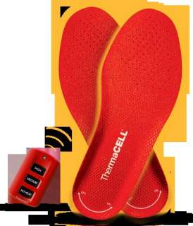 ThermaCell X Large Heated Boot Shoe Insoles Wireless Remote 