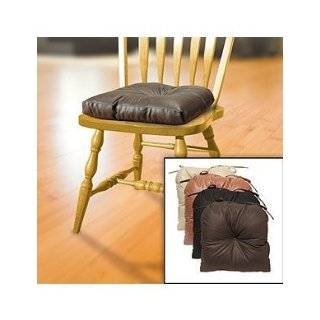   & Kitchen Slipcovers Chair Pads Black