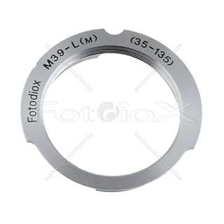 35mm/135mm M39 39mm Screw Mount Lens to Leica M adapter  